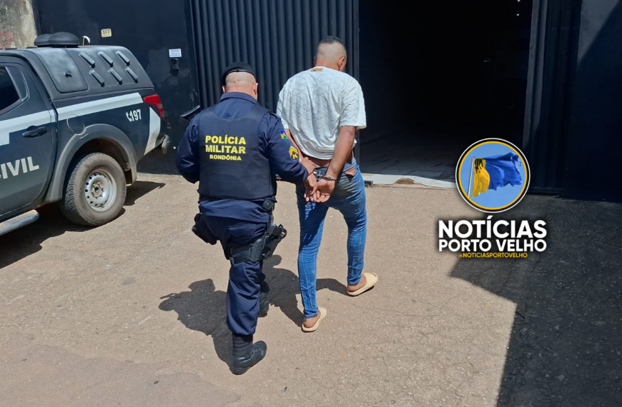 INCÊNDIO CRIMINOSO TERMINA COM PRISÃO EM PORTO VELHO: SUSPEITO É CAPTURADO NO BAIRRO LIBERDADE