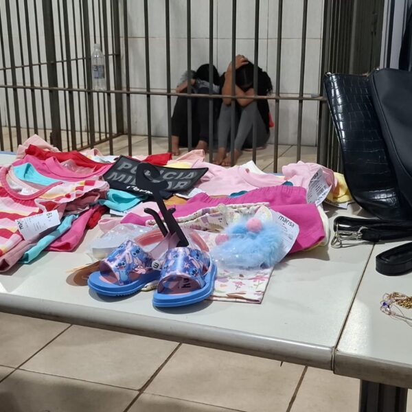 DUAS MULHERES SÃO PRESAS APÓS FURTO EM LOJAS DO PORTO VELHO SHOPPING