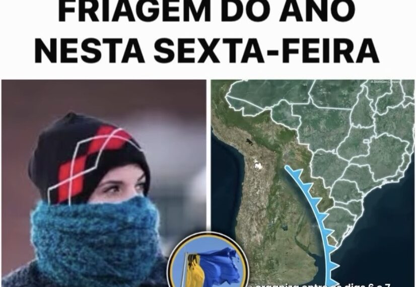 PRIMEIRA FRIAGEM DO ANO VAI