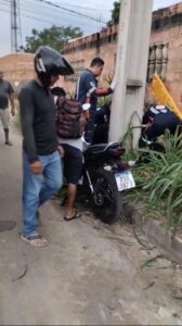 MOTOCICLISTA FICA EM ESTADO CRÍTICO APÓS COLISÃO VIOLENTA&hellip;