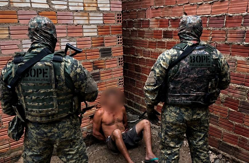 Evento: CUMPRIMENTO DE MANDADO DE PRISÃO – PRISÃO DE INDIVÍDUO DE ALTA RELEVÂNCIA CRIMINOSA COM ATUAÇÃO INTERESTADUAL/INTERNACIONAL