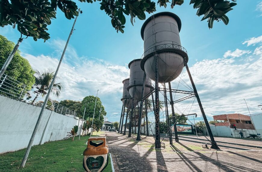 Praça Três Caixas D’Água será revitalizada e deve ganhar nova estrutura em Porto Velho