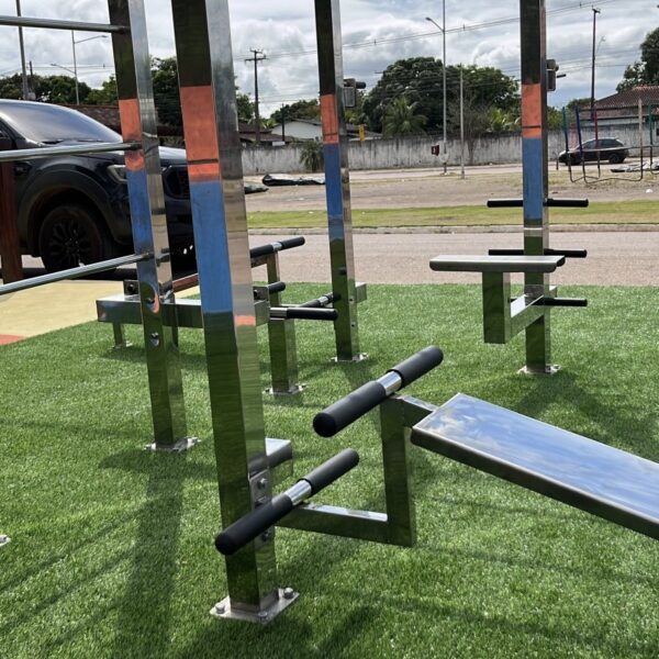 Espaço Alternativo ganha nova área de calistenia e reforça incentivo ao esporte em Porto Velho