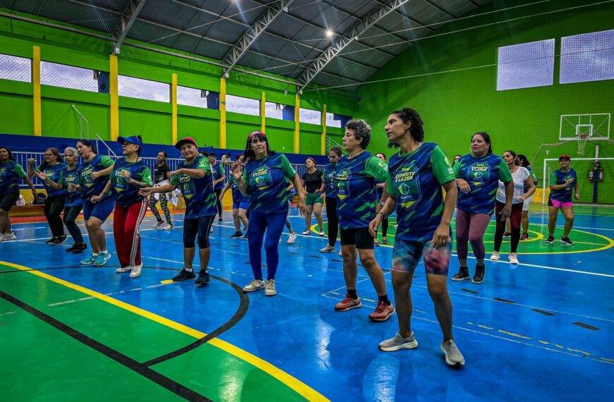 Aulas de dança promovem saúde e integração na Vila Olímpica de Porto Velho