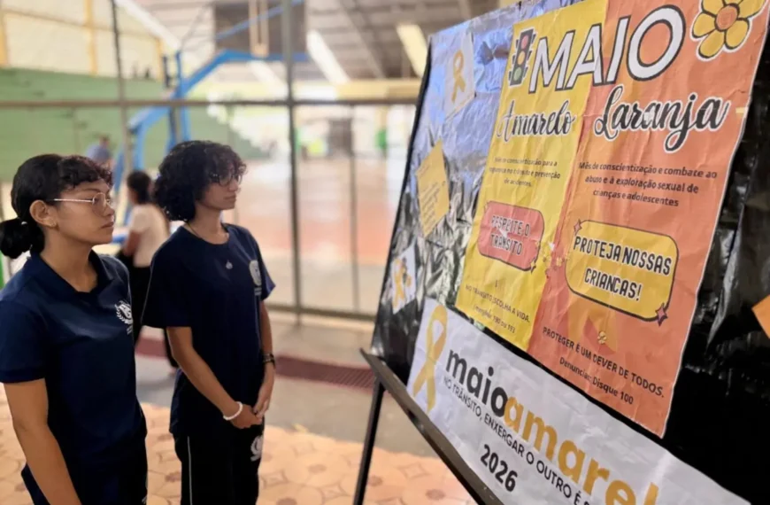 Campanha Maio Laranja reforça conscientização sobre proteção infantil nas escolas de Rondônia