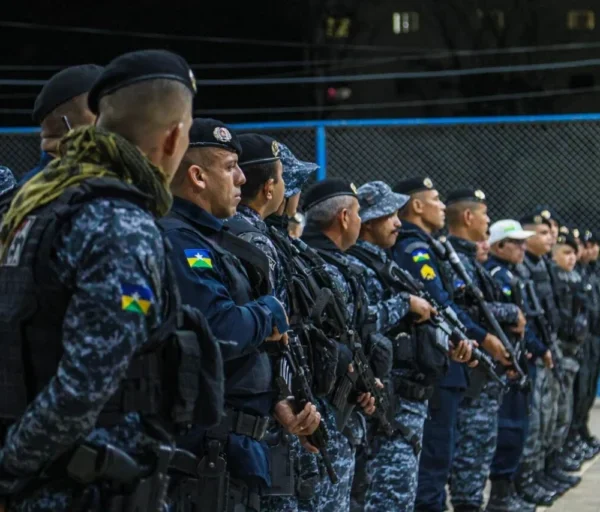 Operação integrada mobiliza forças de segurança de Rondônia no combate ao crime organizado