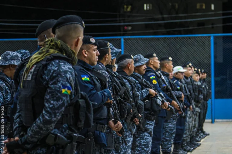 Operação integrada mobiliza forças de segurança de Rondônia no combate ao crime organizado