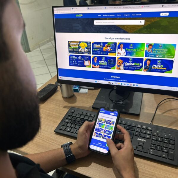 Nova plataforma digital unifica serviços e promete revolucionar atendimento em Porto Velho
