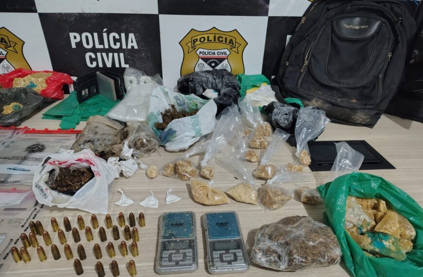 DENARC desarticula grupo suspeito de comandar tráfico intenso na Rua Lageado