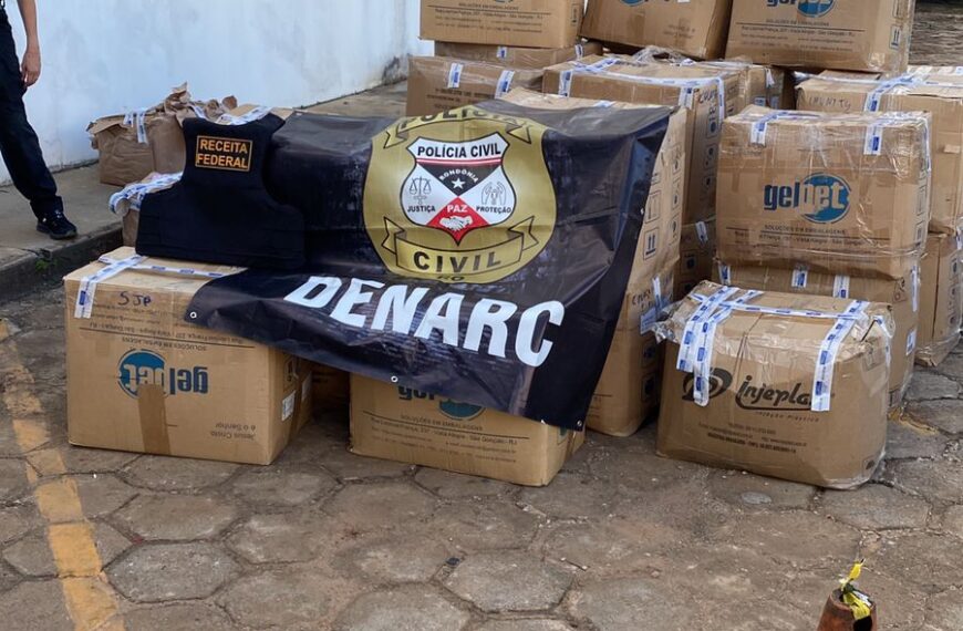 Operação conjunta apreende 10 mil frascos com cápsulas ligadas à cocaína em Ji-Paraná
