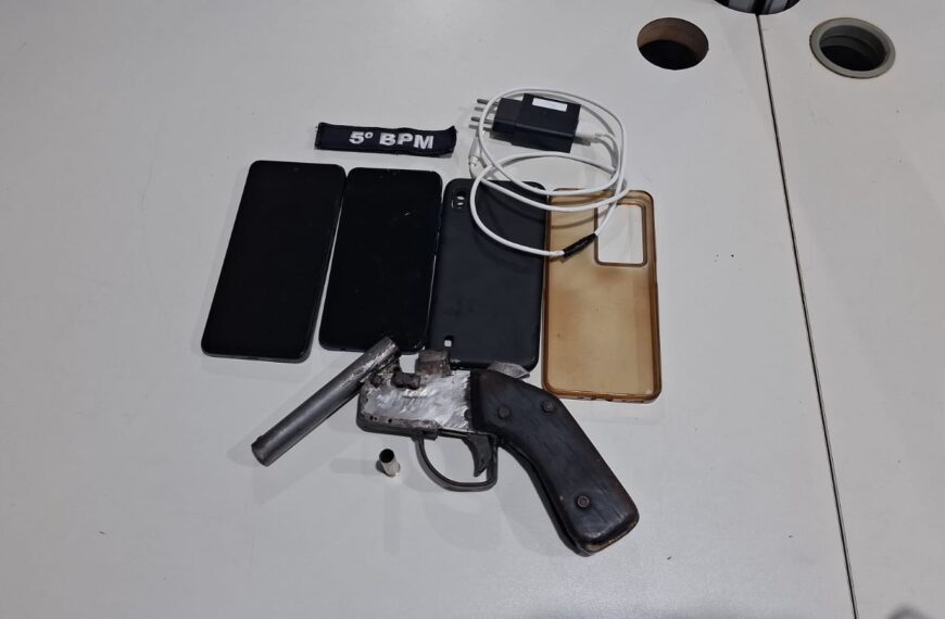 ADOLESCENTES ARMADOS SÃO APREENDIDOS APÓS ROUBO NA ZONA LESTE DE PORTO VELHO