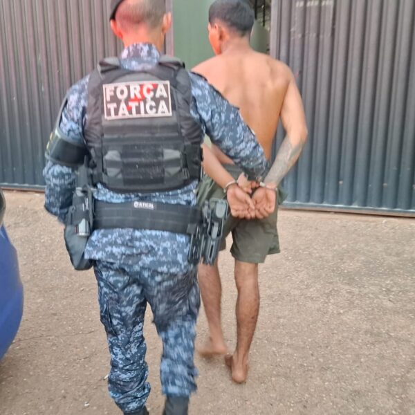 CASAL É PRESO POR TRÁFICO E ASSOCIAÇÃO CRIMINOSA NA ZONA LESTE DE PORTO VELHO