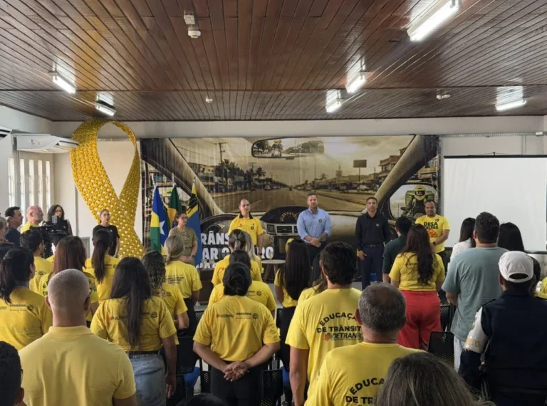Campanha Maio Amarelo 2026 começa em Rondônia com foco na educação de crianças em Porto Velho