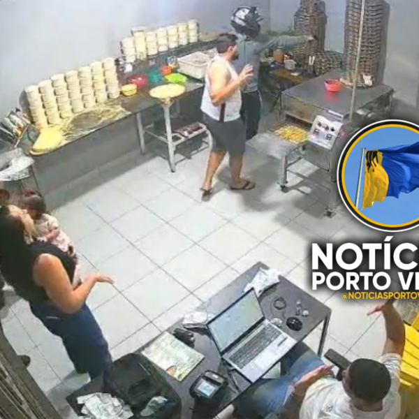 Noite de terror: assalto violento em pizzaria apavora clientes em Porto Velho