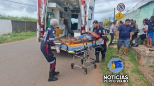 MOTOCICLISTA FICA EM ESTADO GRAVE APÓS VIOLENTA COLISÃO&hellip;