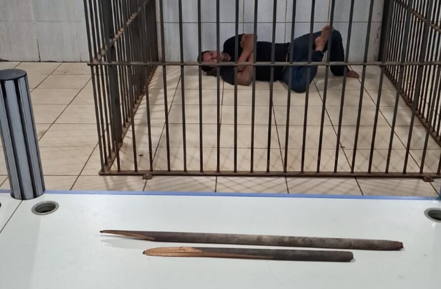 Mulher denuncia agressões e caso de violência doméstica termina com prisão em flagrante