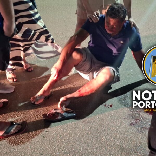 NA SALGADO FILHO PEDESTRE E MOTOCICLISTA FICAM FERIDOS APÓS ATROPELAMENTO NA CAPITAL