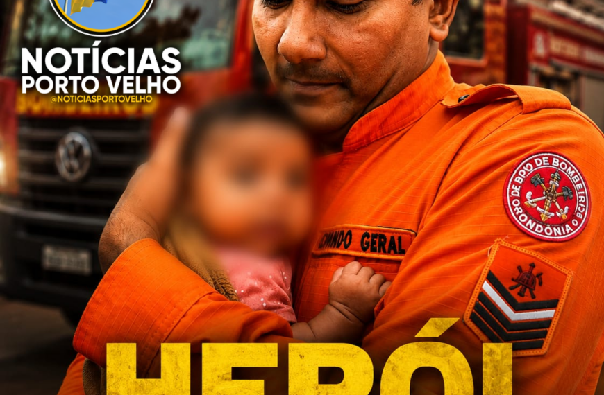 Herói de folga: Bombeiro salva bebê de tragédia iminente após mulher entrar em surto em avenida de Porto Velho