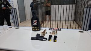 Polícia Localiza Pistola com Registro de Furto e&hellip;