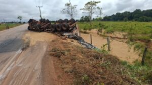 Carreta Carregada com Toneladas de Soja Capota e&hellip;