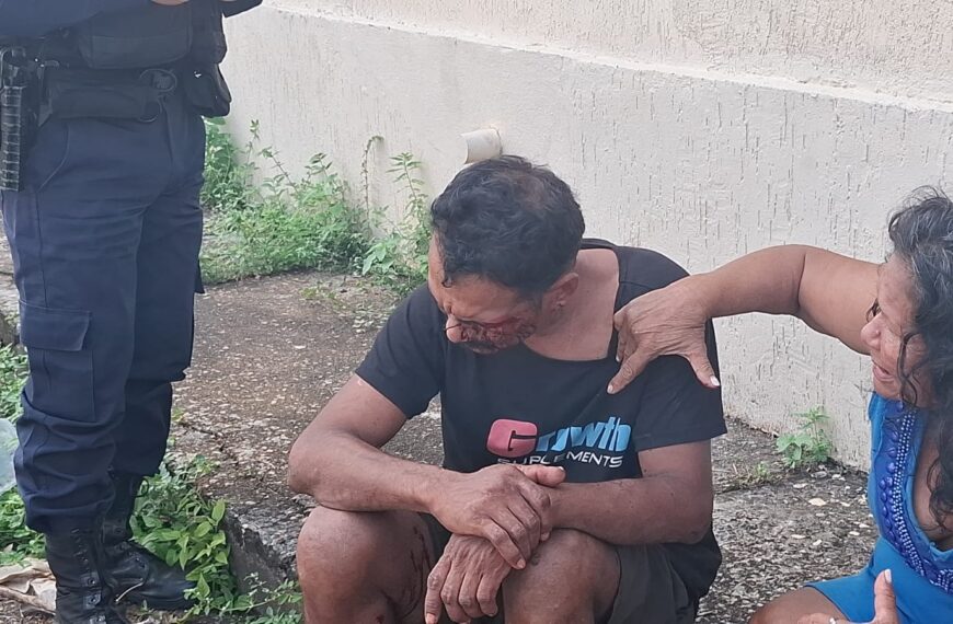 HOMEM EM SITUAÇÃO DE RUA SOFRE QUEDA E É SOCORRIDO NA REGIÃO CENTRAL DE PORTO VELHO