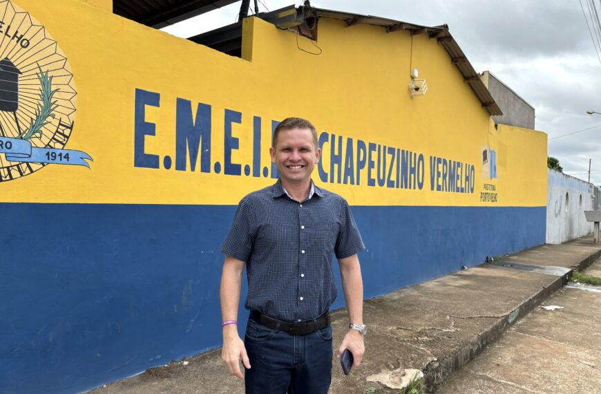 VEREADOR PASTOR BRUNO LUCIANO VISITA A ESCOLA MUNICIPAL DE EDUCAÇÃO INFANTIL E ENSINO FUNDAMENTAL CHAPEUZINHO VERMELHO E REFORÇA COMPROMISSO COM&hellip;