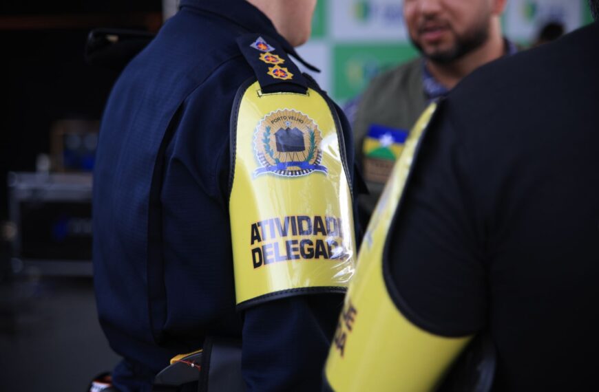 Atividade Delegada amplia segurança em Porto Velho e reforça presença policial em áreas públicas