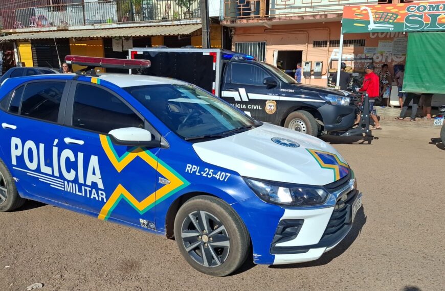 EXECUÇÃO NO CAI N’ÁGUA: JOVEM É MORTO A TIROS NA AVENIDA FARQUAR, EM PORTO VELHO