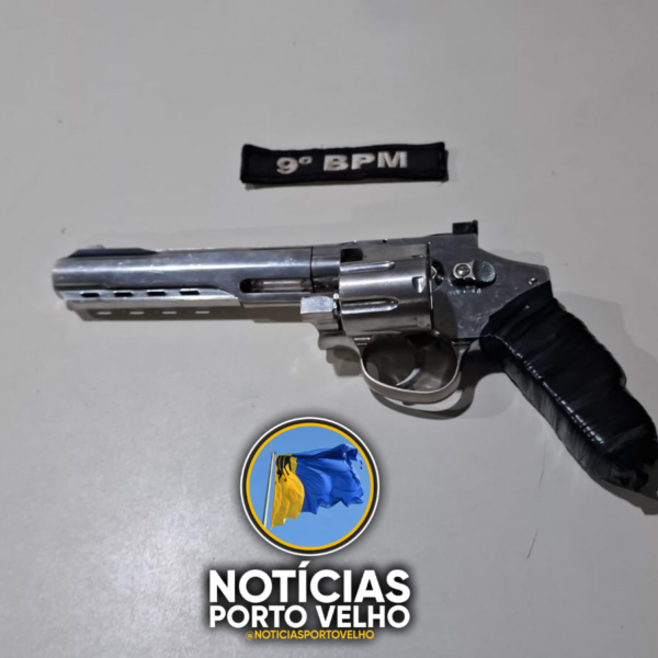 EMBRIAGADO, HOMEM DE 29 ANOS É PRESO APÓS PM APREENDER SIMULACRO DE REVÓLVER E FACÕES NA ZONA RURAL DE PORTO&hellip;
