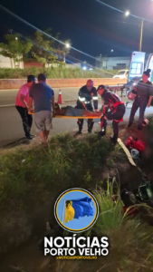 MOTORISTA PROVOCA ACIDENTE, CASAL É ARREMESSADO PARA VALA&hellip;