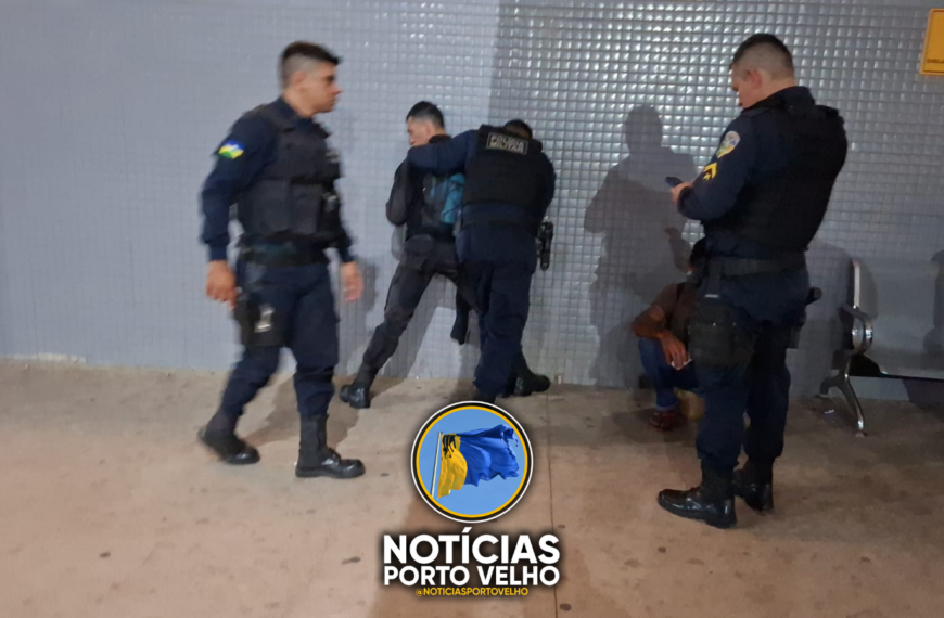 POLÍCIA ACIONADA: HOMEM É CONTIDO APÓS CONFUSÃO NA RODOVIÁRIA DE PORTO VELHO