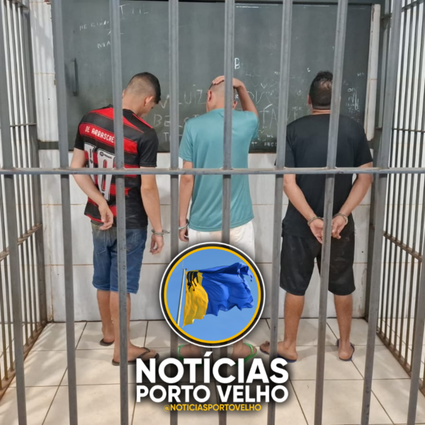 DENÚNCIA SOBRE IDOSO TERMINA COM DESCOBERTA DE BOCA DE FUMO, BAR FECHADO E TRÊS PRESOS EM PORTO VELHO