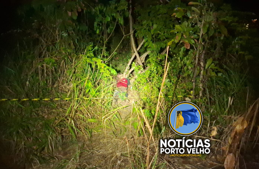 ADOLESCENTE DE 15 ANOS É ENCONTRADO MORTO EM ÁREA DE MATA APÓS SER SEQUESTRADO NA ZONA SUL DE PORTO VELHO