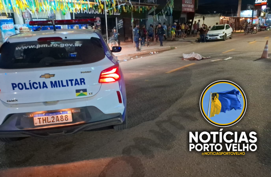 EXECUÇÃO COM REQUINTES DE CRUELDADE: HOMEM É MORTO A GOLPES DE PICARETA NA ZONA LESTE DE PORTO VELHO