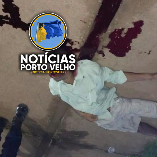 Execução a tiros em plena rua assusta moradores e mobiliza forças de segurança em Porto Velho