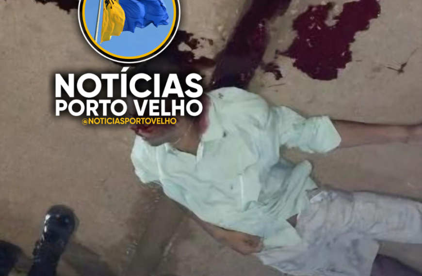 Execução a tiros em plena rua assusta moradores e mobiliza forças de segurança em Porto Velho