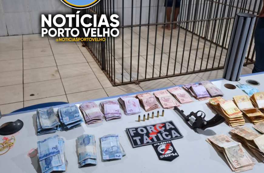 Um homem de 41 anos foi preso no Assentamento Terra Santa, em Porto Velho.