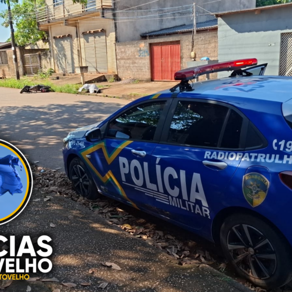 MOTOCICLISTA DE 34 ANOS MORRE APÓS ATROPELAR IDOSO DE 76 ANOS NA ZONA SUL DE PORTO VELHO