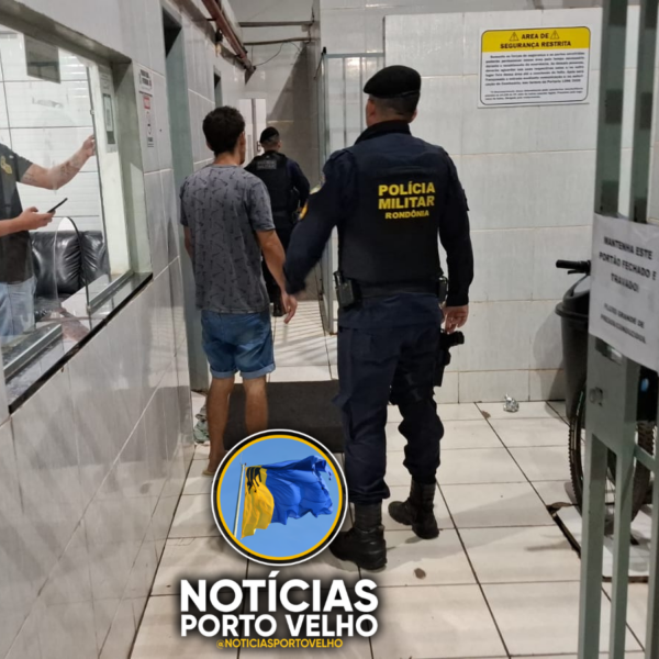 HOMEM É PRESO APÓS AGREDIR ESPOSA E AMEAÇÁ-LA COM FACA NO DISTRITO DE TRIUNFO