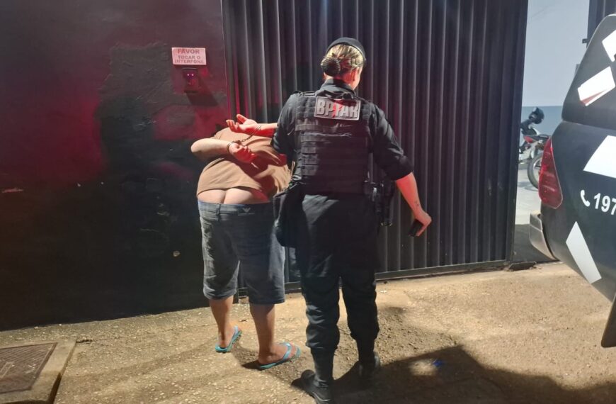 TRÊS SUSPEITOS SÃO PRESOS COM REVÓLVER DURANTE OPERAÇÃO CONTRA FACÇÕES EM PORTO VELHO