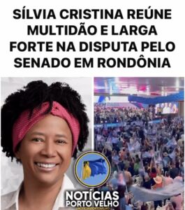 SÍLVIA CRISTINA LANÇA PRÉ-CANDIDATURA AO SENADO COM CLUBE&hellip;
