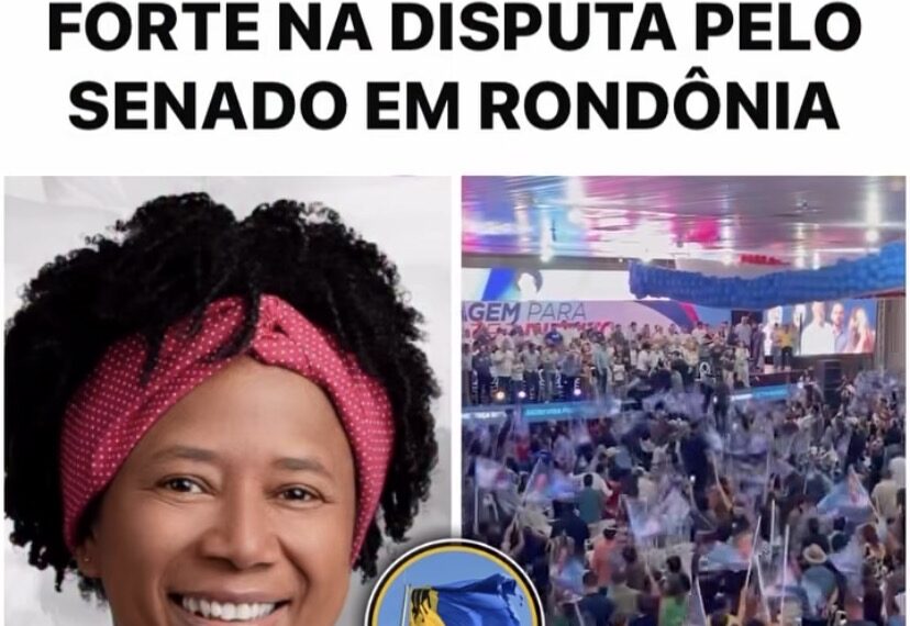 SÍLVIA CRISTINA LANÇA PRÉ-CANDIDATURA AO SENADO COM CLUBE LOTADO EM JI-PARANÁ