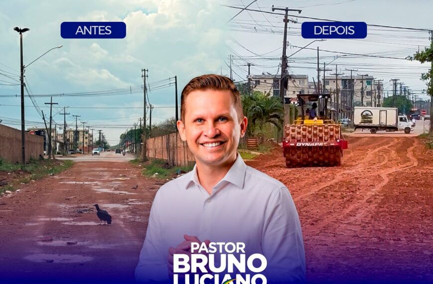 PREFEITURA ATENDE DEMANDA APRESENTADA PELO VEREADOR PASTOR BRUNO LUCIANO NA AVENIDA HUMAITÁ