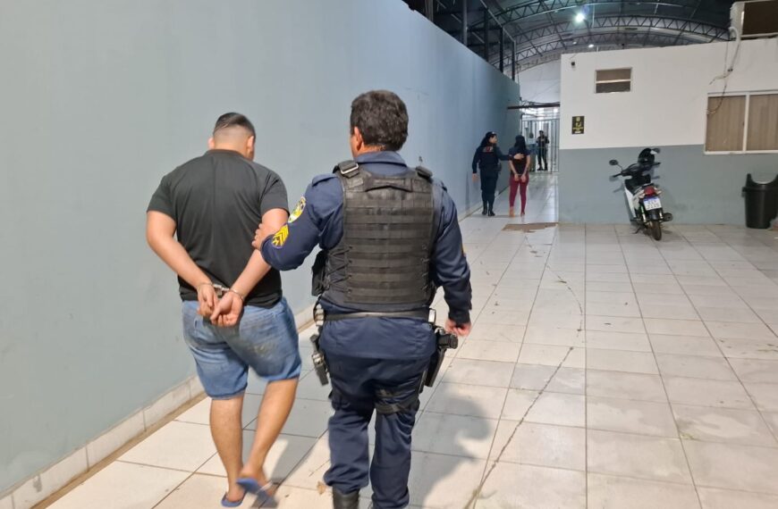 CASAL É PRESO PELA POLÍCIA MILITAR APÓS TENTAR VENDER CELULAR ROUBADO PELO MARKETPLACE EM PORTO VELHO