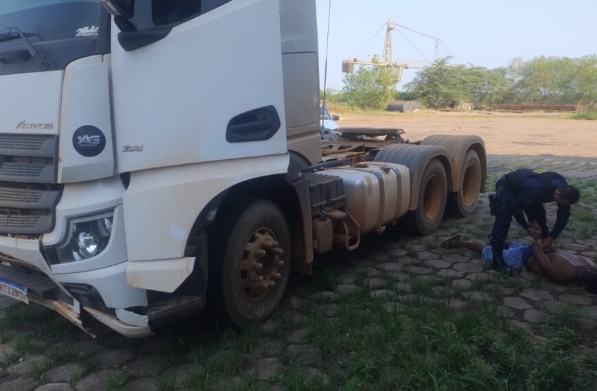 Tenente Vinícius do BOPE prende motorista de carreta que matou ciclista na BR-319 neste domingo