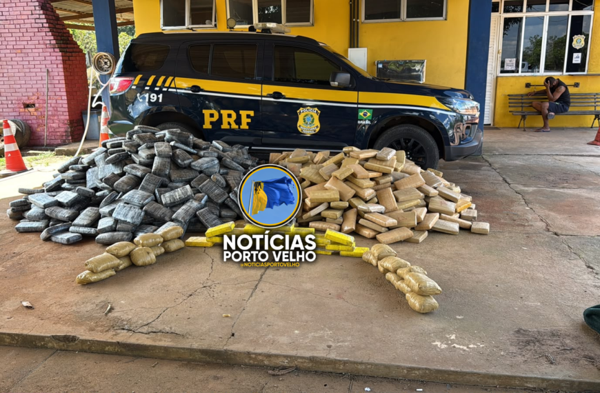 Caminhão com fundo falso é interceptado na BR-364 e mais de mil tabletes de drogas são apreendidos em Rondônia