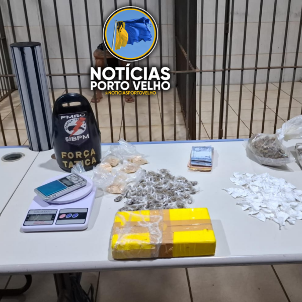 FORÇA TÁTICA DO 5º BPM PRENDE SUSPEITO DE 30 ANOS E APREENDE GRANDE QUANTIDADE DE DROGAS DURANTE OPERAÇÃO CAÇADOR EM&hellip;