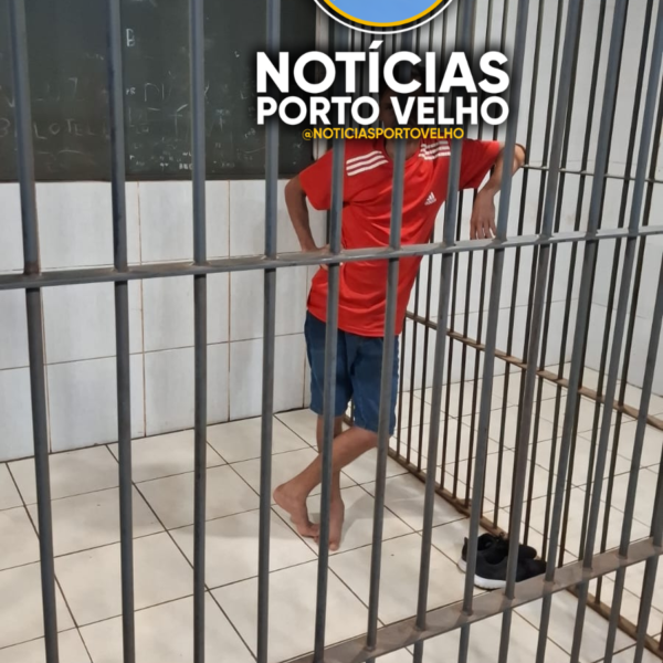 COM TESOURA, SUSPEITO FURTA MOTOCICLETA E ACABA PRESO APÓS CERCO DA PM EM PORTO VELHO