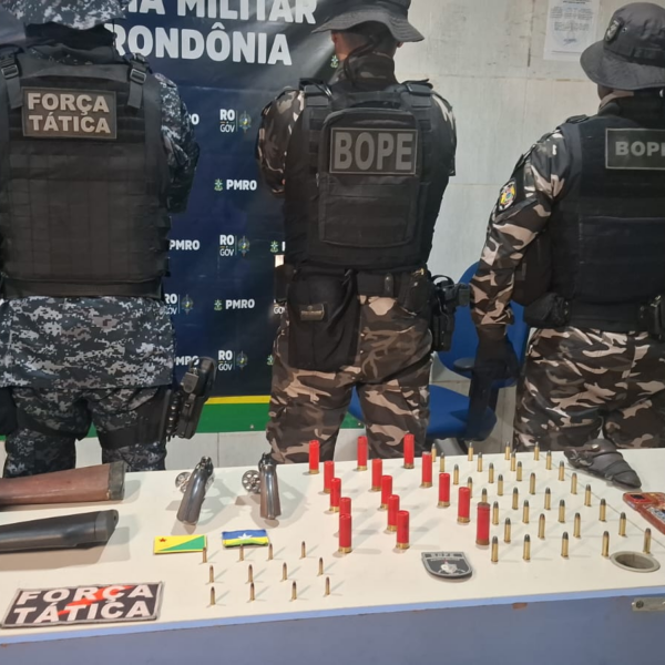 OPERAÇÃO BRASIL CONTRA O CRIME ORGANIZADO PRENDE HOMEM COM QUATRO ARMAS DE FOGO EM PONTA DO ABUNÃ