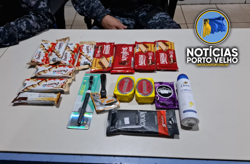 QUADRILHA DE ADOLESCENTES É APREENDIDA APÓS FURTO EM FARMÁCIA NA ZONA SUL DE PORTO VELHO